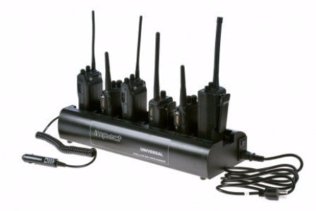 Universal Rapid Six Bank Charger - Freeway Communications - Canada's Wireless Communications Specialists - 1