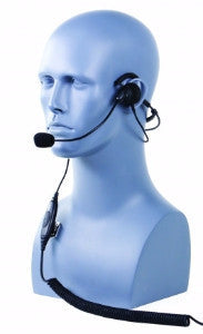 Behind the head single muff headset with background noise canceling mic - Freeway Communications - Canada's Wireless Communications Specialists