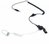 Single Pin Listen Only accessory with Volume Control for speaker mic - Freeway Communications - Canada's Wireless Communications Specialists